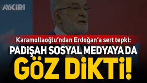 Karamollaoğlu'ndan Erdoğan'a sosyal medya tepkisi