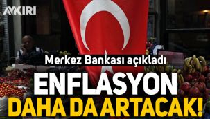 Merkez Bankası yıl sonu enflasyon tahminini yükseltti