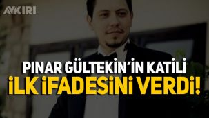 Pınar Gültekin'i öldüren katilin ilk ifadesi