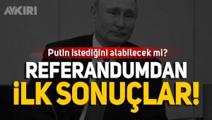 Rusya'daki referandumdan ilk sonuçlar