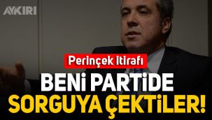 Şamil Tayyar'dan Perinçek itirafı