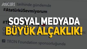 Sosyal medyada büyük alçaklık: 'Atatürk'ü sevmiyorum'