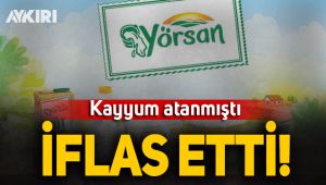 Yörsan iflas etti