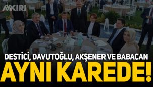 4 partinin genel başkanı o düğünde buluştu