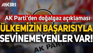 AK Parti Sözcüsü Çelik: Ülkemizin başarısıyla sevinemeyenler var