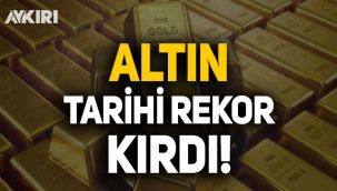 Altın tarihte ilk kez 2 bin doları aştı!