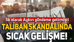 Ayasofya'da açılan Taliban bayrağı skandalında sıcak gelişme