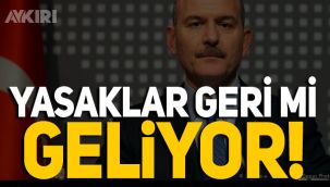 Bakan Soylu'dan 'sokağa çıkma yasağı' açıklaması