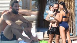 Berkay ve Ardan Turan aynı otelde tatil yaptı