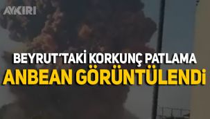 Beyrut'ta meydana gelen korkunç patlama