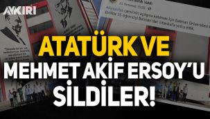 Birlik Vakfı, Atatürk ve Mehmet Akif Ersoy'un fotoğraflarını photoshop ile sildi