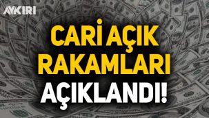 Cari açık rakamları açıklandı: Haziran'da 2,93 milyar dolar!