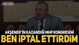 Cemal Enginyurt'tan dikkat çeken kongre itirafı