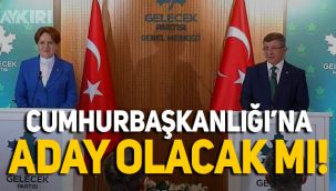 Davutoğlu ile görüşen Meral Akşener adaylık iddialarına cevap verdi