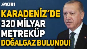 Erdoğan açıkladı: Türkiye, Karadeniz'de 320 milyar metreküp doğal gaz buldu