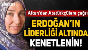 Fahrettin Altun'un eşi Atatürkçüleri Erdoğan'ın liderliği altında 'kenetlenmeye' çağırdı