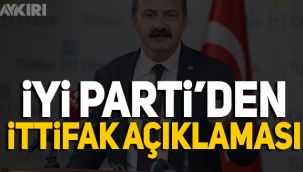İYİ Parti'den ittifak açıklaması