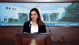 Lübnan'da Bakan Menal Abdussamed, halktan özür diledi ve istifa etti