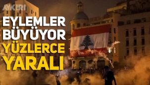 Lübnan'da protestolar büyüyor, halk hükümeti suçluyor