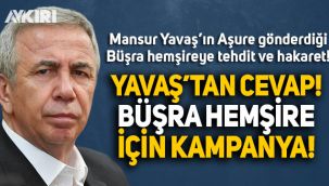 Mansur Yavaş'ın aşure gönderdiği Büşra hemşireye tehdit: Yavaş'tan cevap geldi!