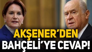 Meral Akşener'den Devlet Bahçeli'nin 'evine dön' çağrısına cevap