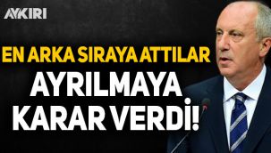 Muharrem İnce, ayrılık kararını o olaydan sonra verdi