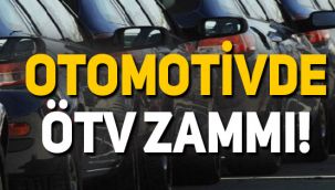 Otomotivde ÖTV zammı Resmi Gazete'de