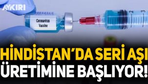Rusya'nın ardından Hindistan'da seri aşı üretimine başlıyor