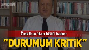 Sabahattin Önkibar koronavirüse yakalandı, son durumunu twitter'dan paylaştı