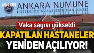 Sağlık Bakanlığı'ndan flaş karar: Kapatılan hastaneler geri açılıyor