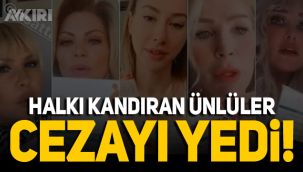 Ticaret Bakanlığı'ndan ünlülere ceza yağdı