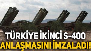Türkiye, Rusya ile S-400 sevkiyatına yönelik ikinci anlaşmayı imzadı