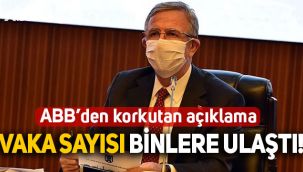 Ankara Büyükşehir Belediyesi'ndeki koronavirüs vakalarında korkutan artış!