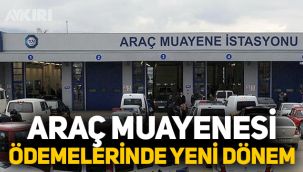 Araç muayene ücretleri yakında kredi kartıyla ödenebilecek