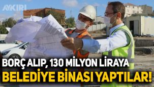 Başakşehir Belediyesi'ne bütçe yetmedi, borç alıp 130 milyon TL'ye belediye binasını yenilediler