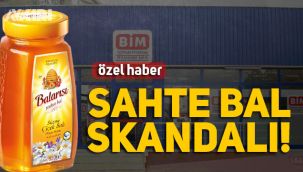 BİM'de satılan bal sahte çıktı!