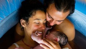 Cansu Tosun'un suda doğum yaptığı ortaya çıktı, İşte o anlar...