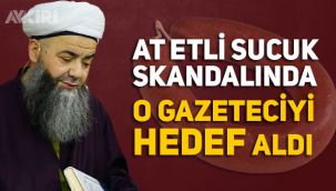 Cübbeli Ahmet'ten Lalegül Sucuk ve at eti açıklaması