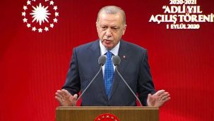 Cumhurbaşkanı'ndan İstanbul Barosu'na 'Ebru Timtik' pankartı tepkisi