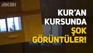 Elbistan'da Kur'an kursundaki dayak görüntüleri; çocukların çığlıkları çevredeki binalardan duyuldu
