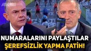 Fatih Altaylı ve Ercan Taner birbirine girdi, cep telefonlarını paylaştılar, hakaretler edildi, mesajlar silindi!