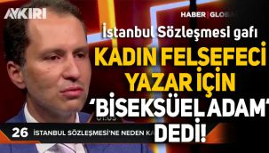 Fatih Erbakan'dan İstanbul Sözleşmesi gafı: Kadın olan Simone de Beauvoir için 'biseksüel bir adam' dedi 