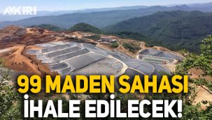 MAPEG tarafından 99 maden sahası ihale edilecek