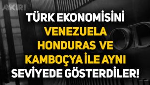 Moody's Türkiye'nin kredi notunu Venezuela, Kamboçya seviyesine düşürdü!