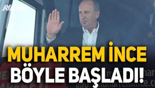 Muharrem İnce 'Memleket Hareketi'ne böyle başladı!