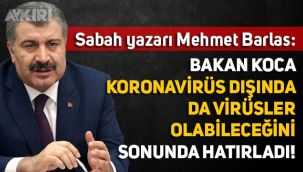 Sabah Yazarı Mehmet Barlas: 