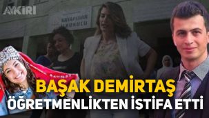 Selahattin Demirtaş'ın eşi öğretmenlik görevinden istifa etti