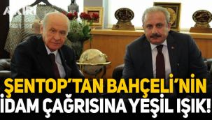 TBMM Başkanı Şentop'tan Bahçeli'nin idam çağrısına yeşil ışık
