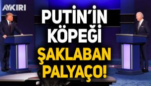 Trump ve Biden'ın düellosunda flaş sözler: Putin'in köpeği, şaklaban, palyaço!