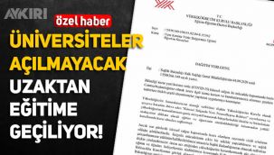 Üniversiteler açılacak mı, 2020-2021 Eğitim öğretim güz dönemi uzaktan eğitime geçiyor